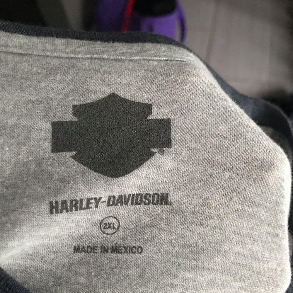 Harley Davidson - Slick Operator Ringer Tee - Picture 2 of 3